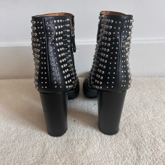 IRO leather studded accent ankle boots - Picture 2 of 6